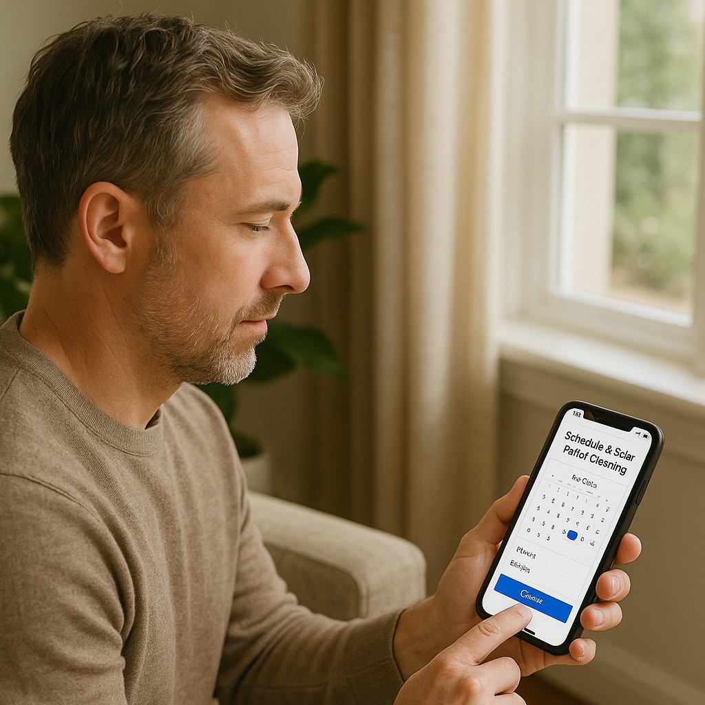 Book Your Solar Panel Cleaning